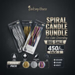Spiral Candle Bundle (36 Candles)