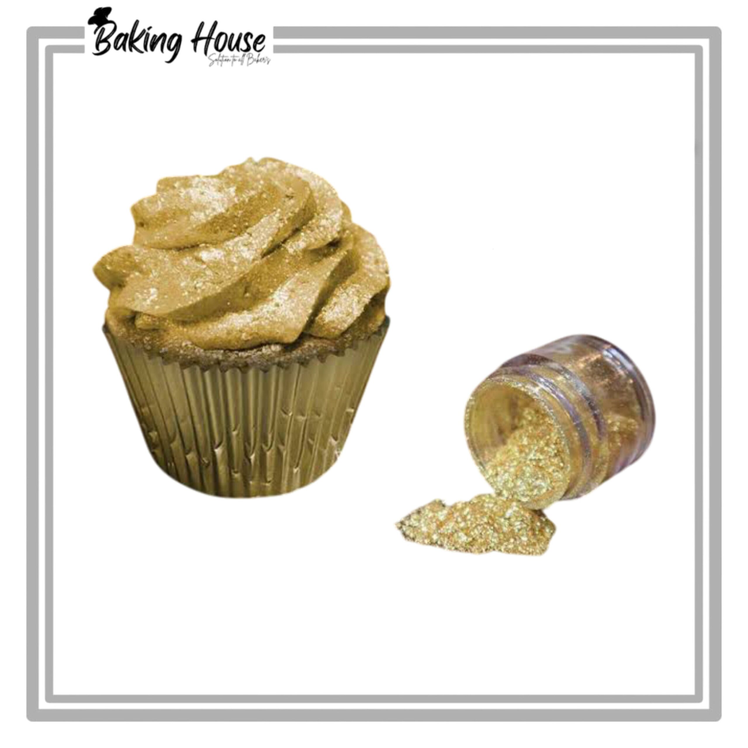 InShot_20250503_072609700-1.jpg 10g Edible Golden Dust For Cake Decorationg - Image 1