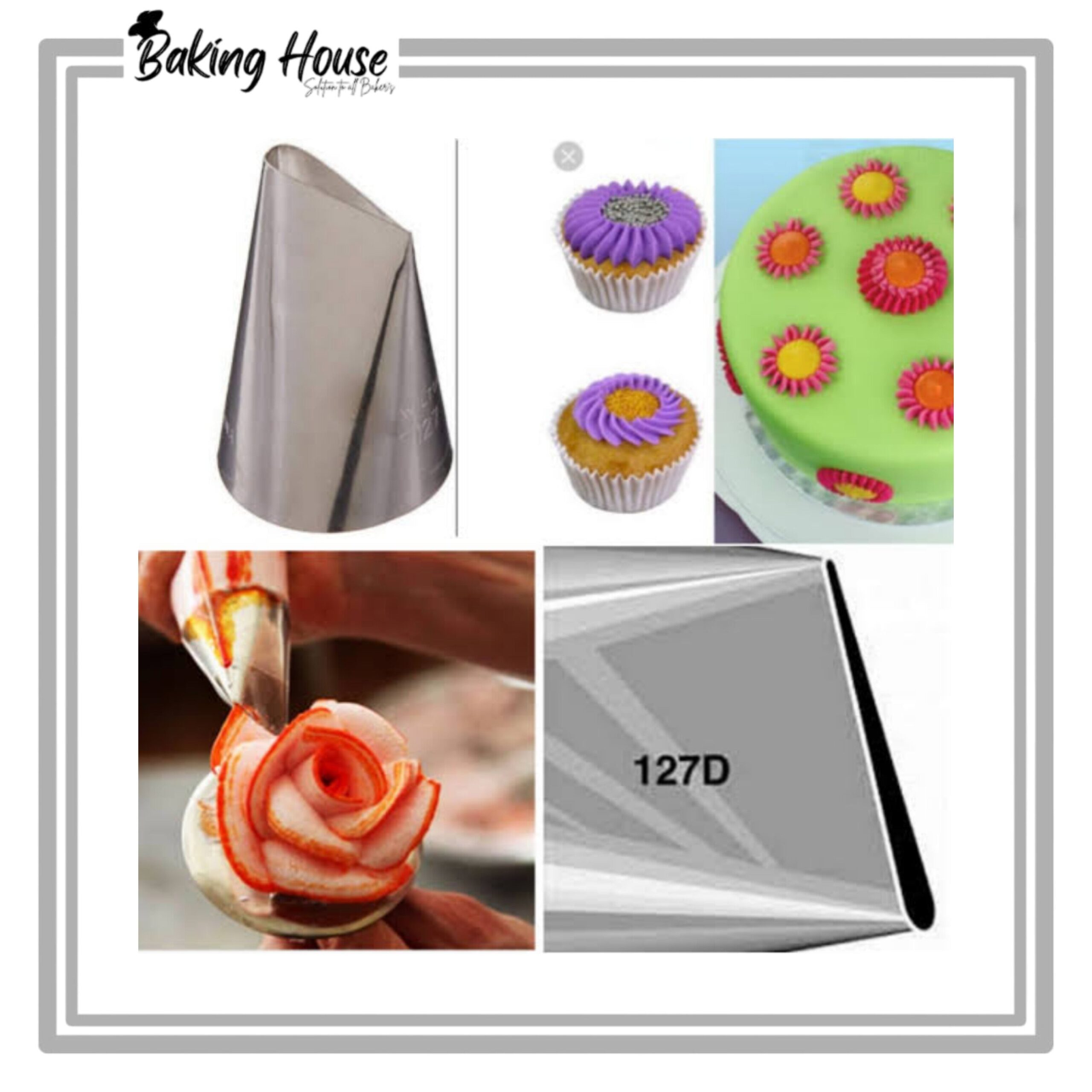 InShot_20250503_073339439-1.jpg Rose Petal Stainless Steel Cake Decorating Nozzel - Image 1