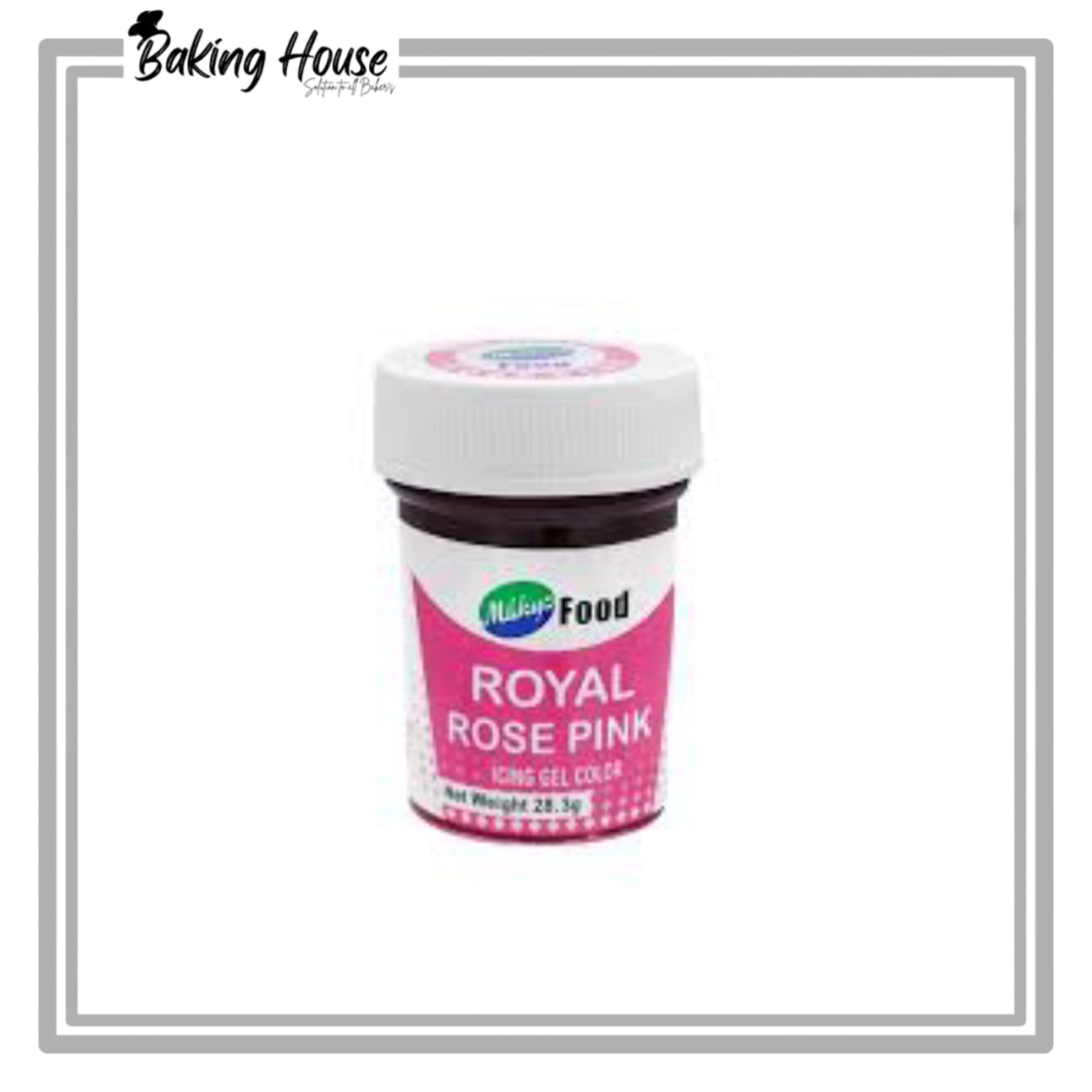 InShot_20250503_081101946-1.jpg Milkyz Food Royal Rose Pink Gel Color 28g - Image 1