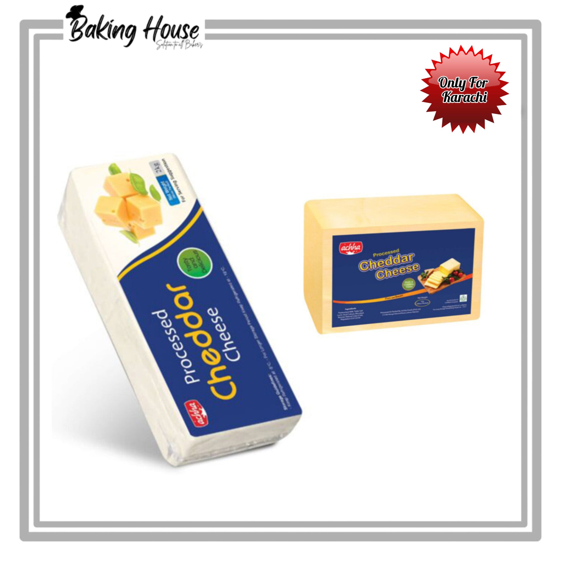 InShot_20250506_090911505_81302313-333d-4ae4-876d-ee8ae299fee3-1.jpg Original Acha Food Cheddar Cheese 500g (Only For Karachi) - Image 1