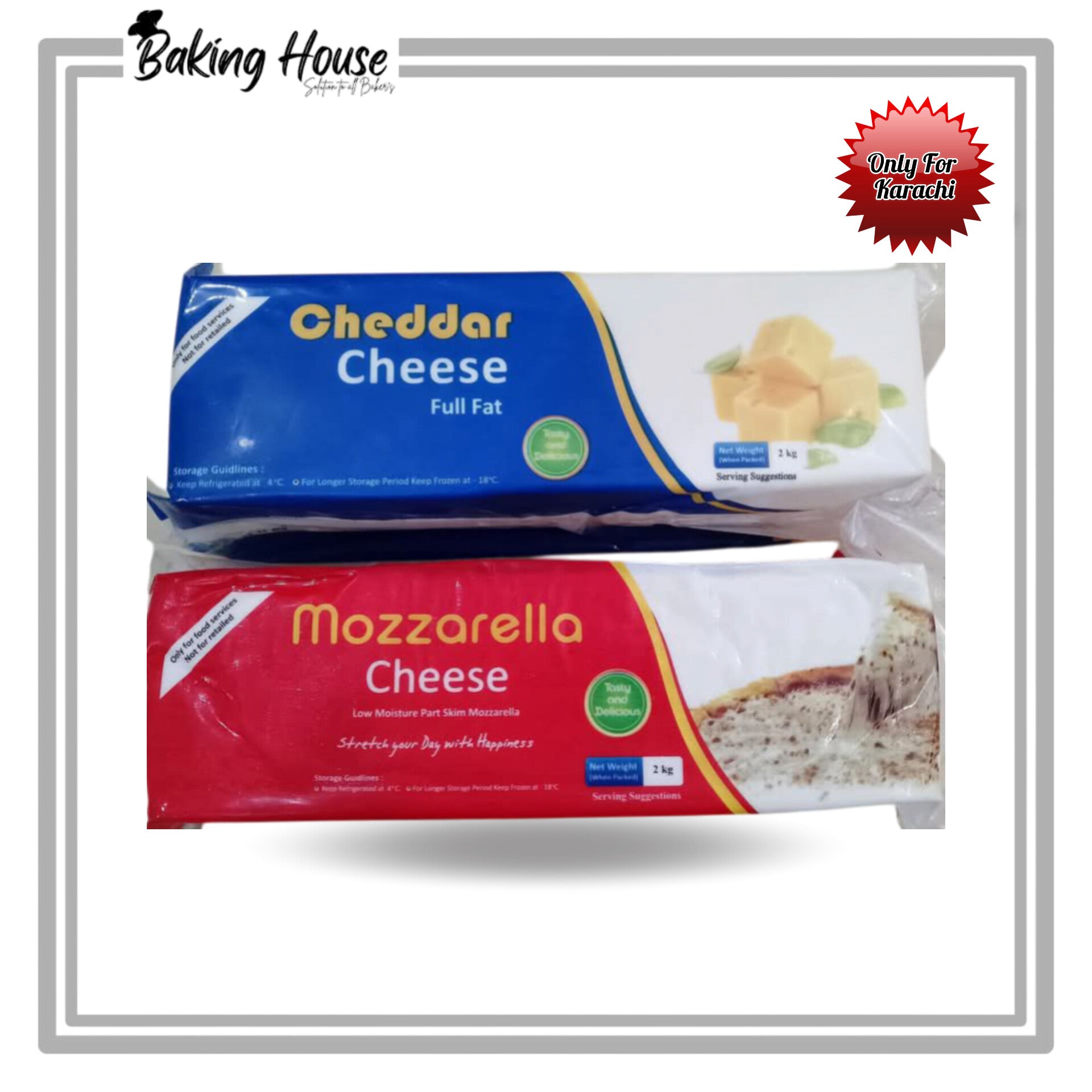 InShot_20250506_091454466_de3865fa-17cc-49f4-9067-6899598690df-1.jpg Acha Food Cheddar 1kg & Mozzarella 1kg (Only For Karachi) - Image 1