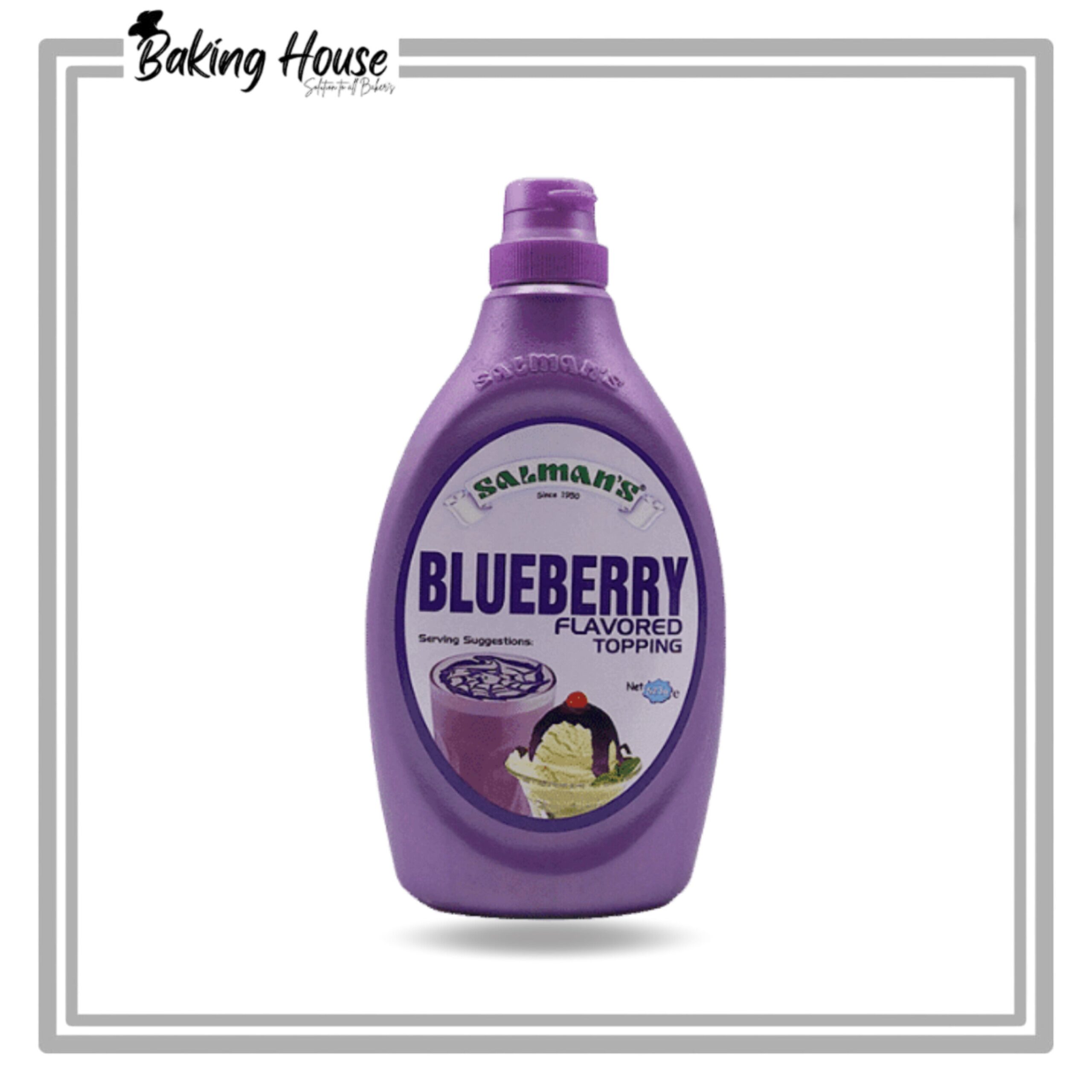 InShot_20250510_075748554-1.jpg Salman's Blueberry Topping Sauce 623g - Image 1