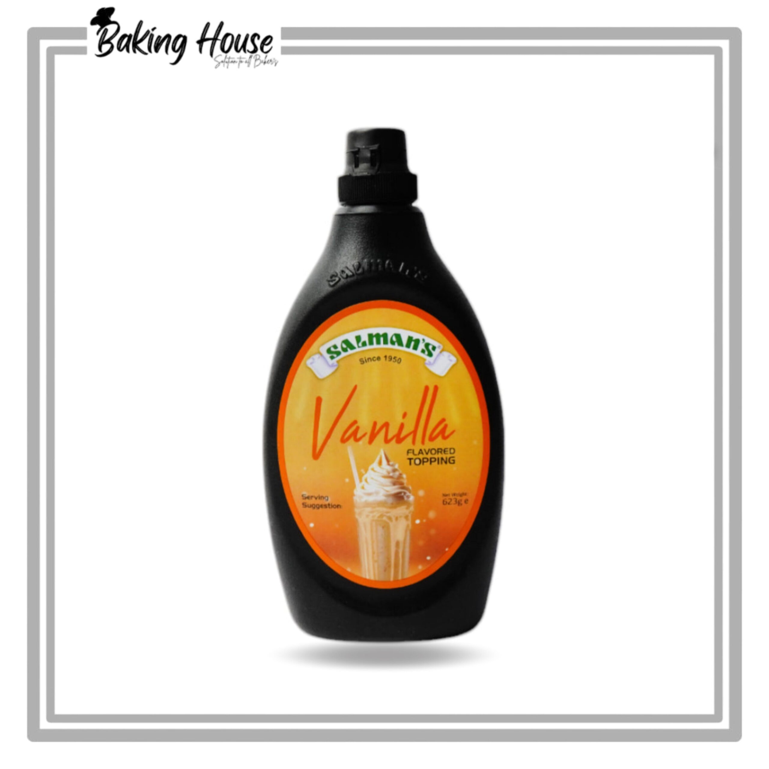 InShot_20250510_075839597-1.jpg Salman's Vanilla Topping Sauce 623g - Image 1
