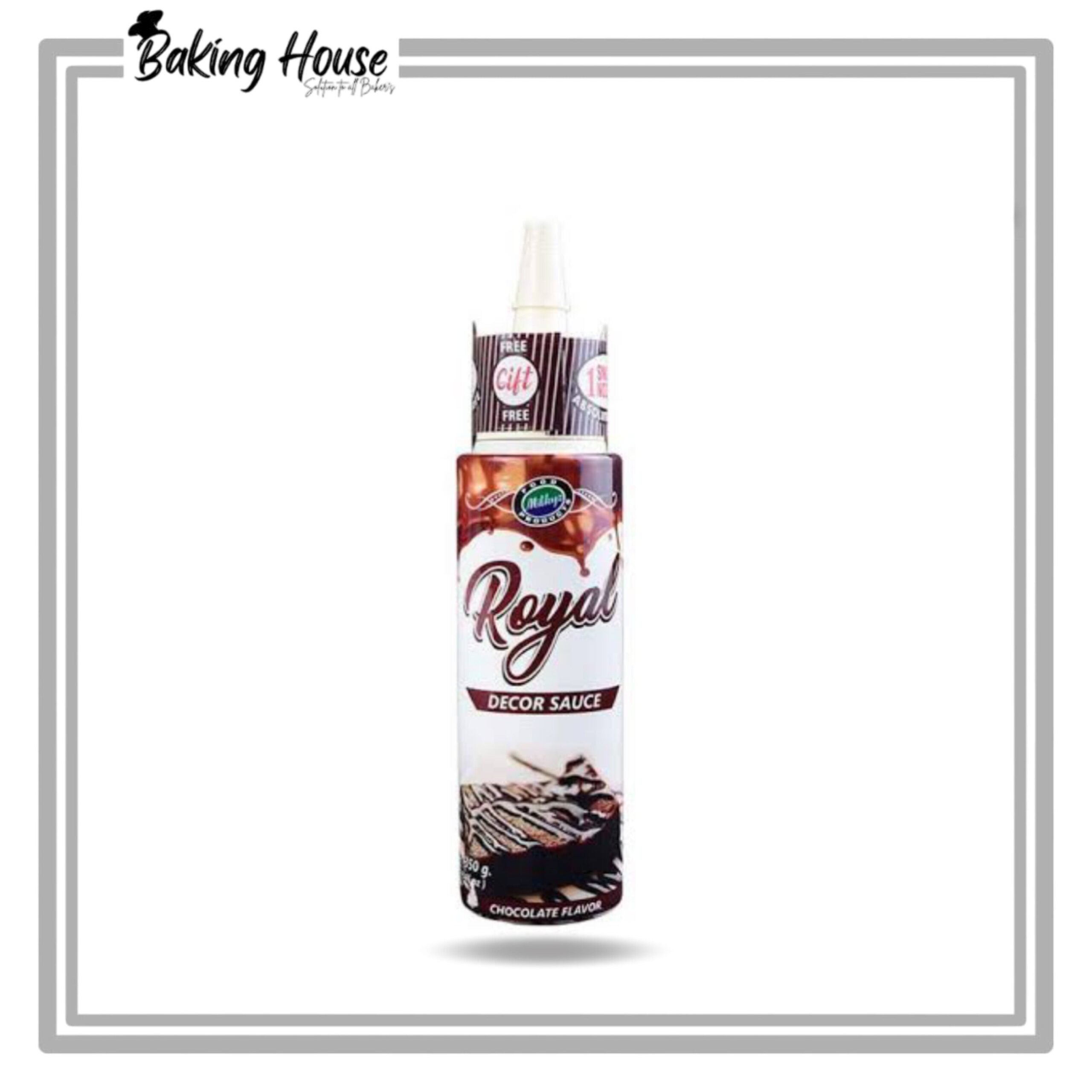 InShot_20250510_080122839-1.jpg Milkyz Food Royal Chocolate Topping Sauce 350g - Image 1