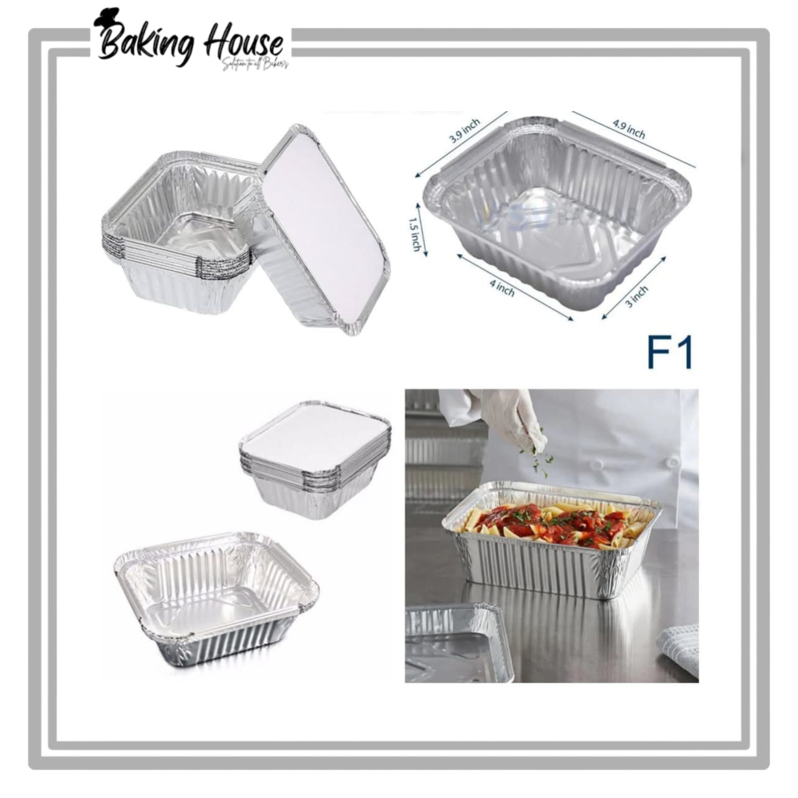 InShot_20250513_155001894-1.jpg 10pcs F1 Silver Foil Box For Baking (Only For Karachi) - Image 1