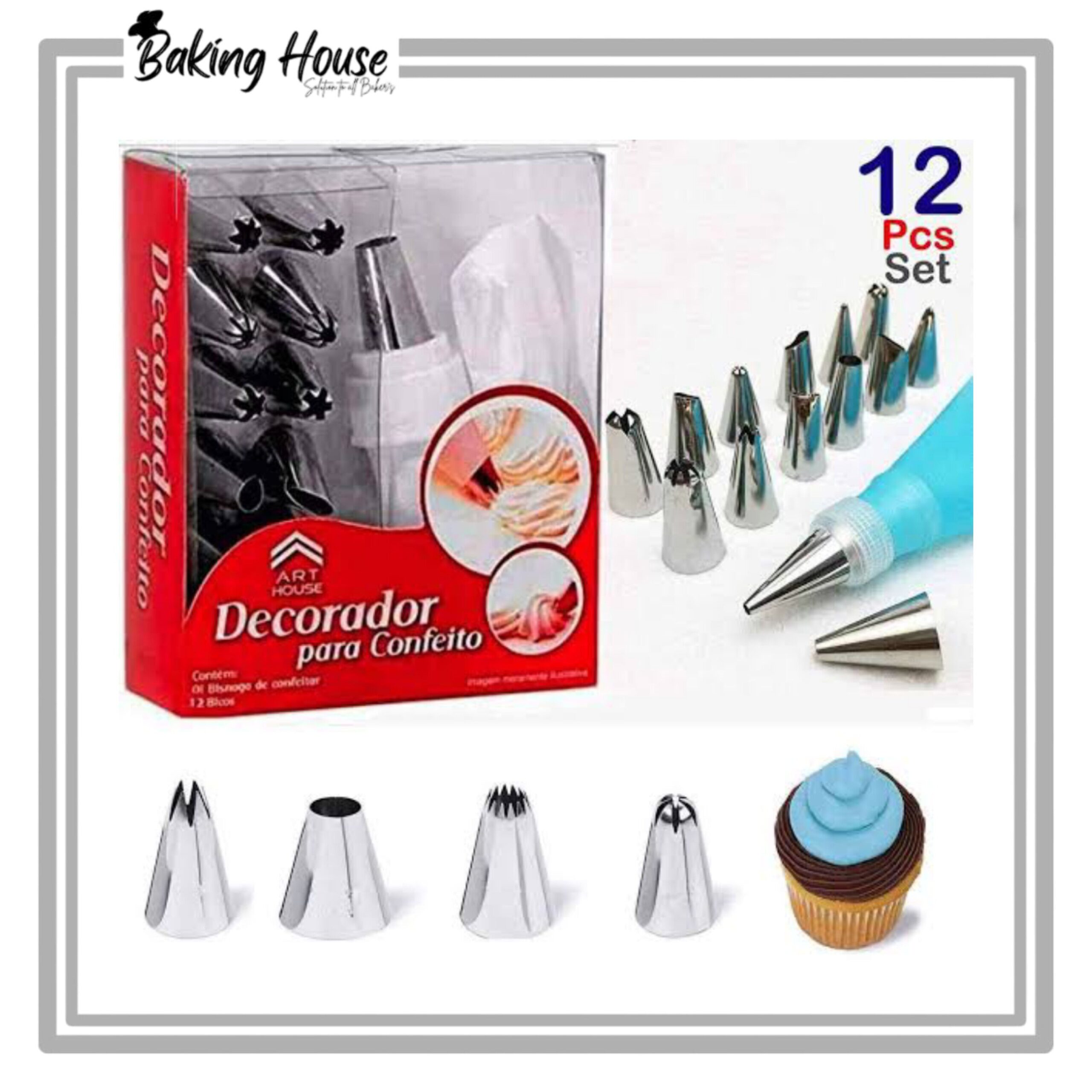 InShot_20250513_160032351-1.jpg 15pcs Decorador Nozzle With Piping Bag Set - Image 1