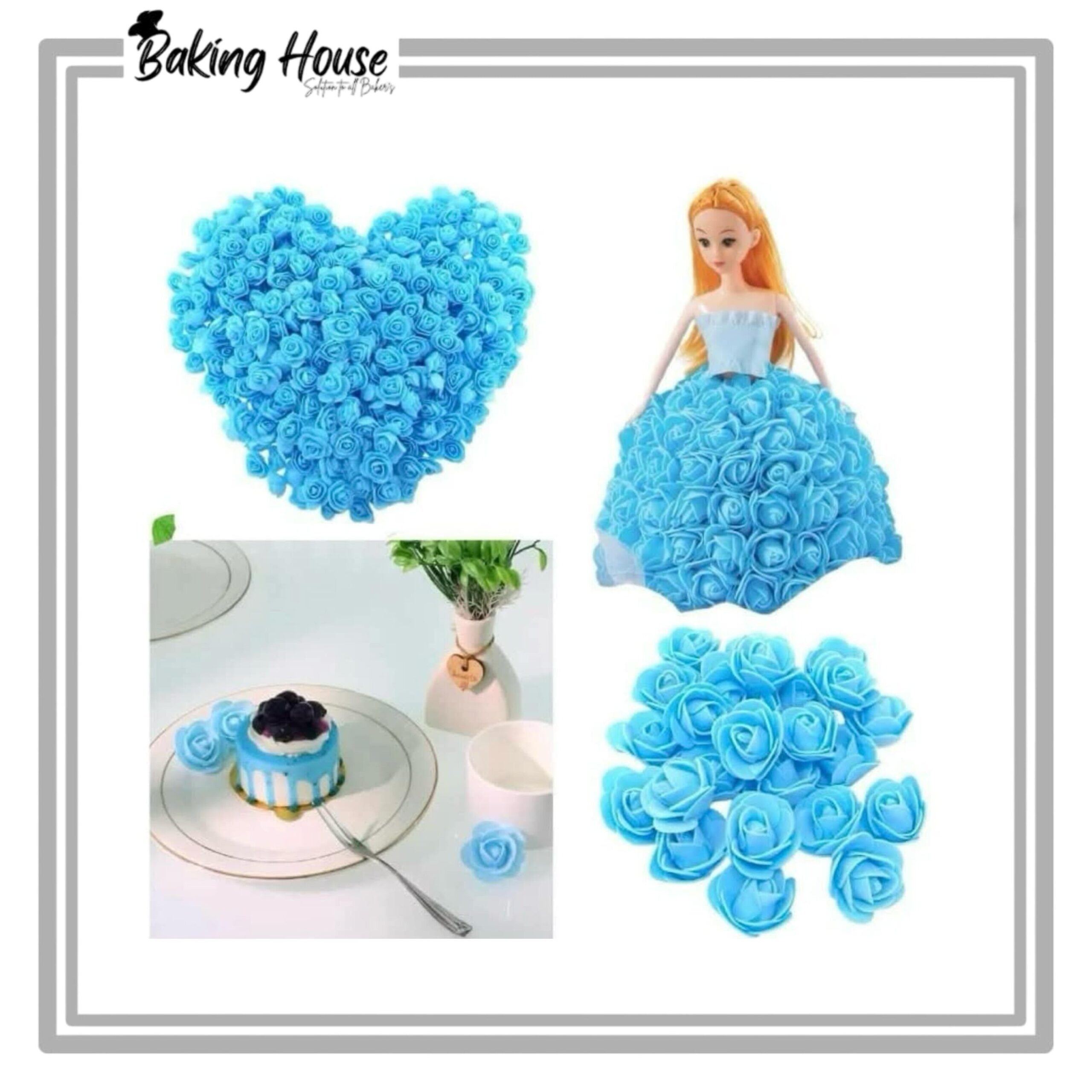 InShot_20250620_012442235-1.jpg 12pcs L-Blue Mine Flowers For Cake Decorationg - Image 1