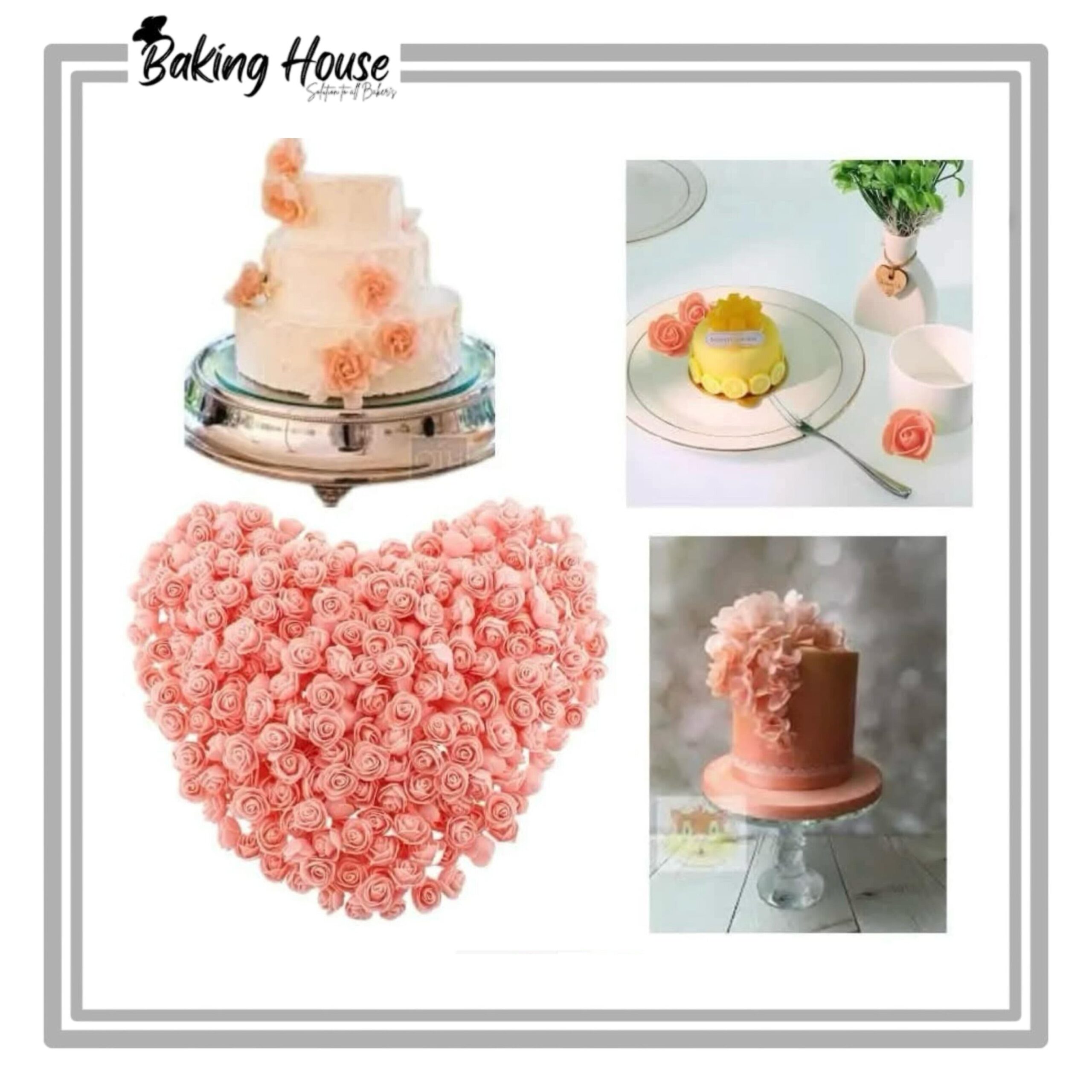 InShot_20250620_012725640-1.jpg 12pcs Pink Mine Flowers For Cake Decorationg - Image 1