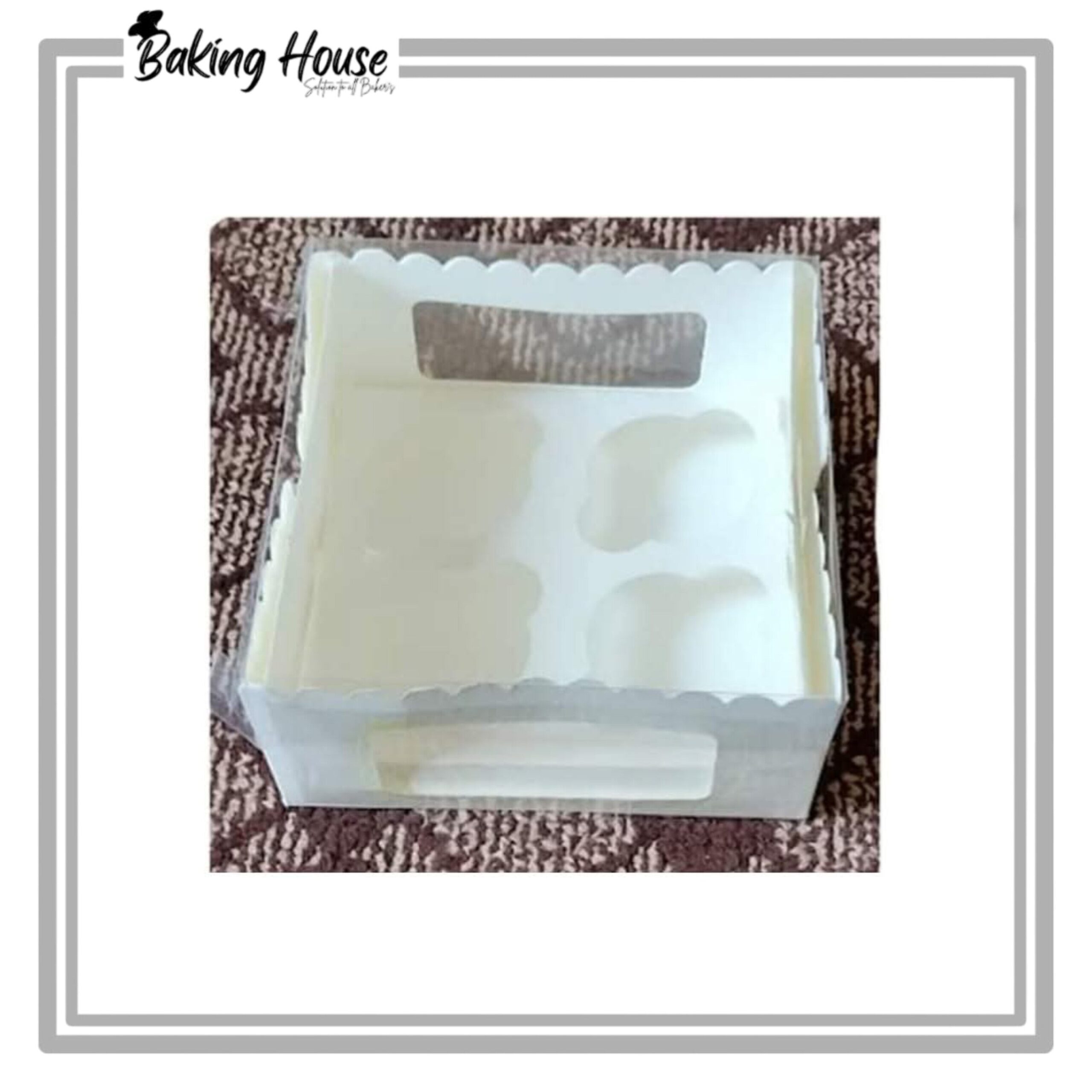 InShot_20250622_042927412-1.jpg 4 Cupcake White Transparent Lid Box - Image 1