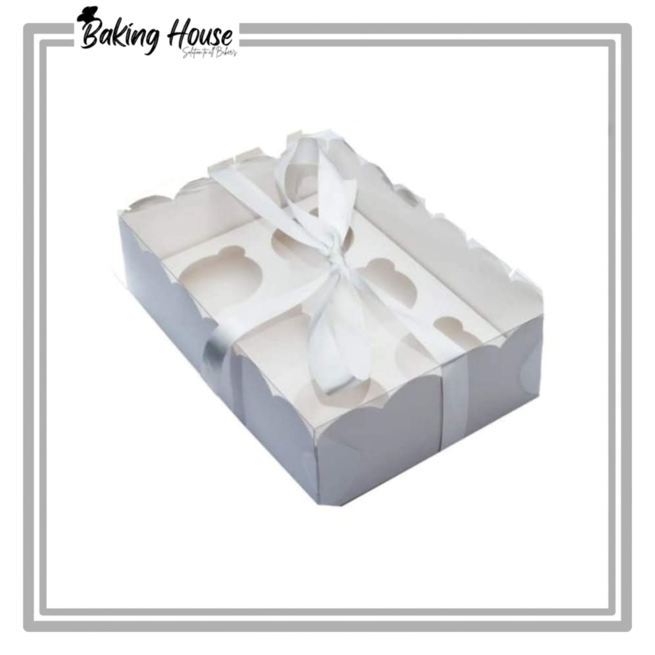 InShot_20250622_042951190-1.jpg 6 Cupcake White Transparent Lid Box - Image 1