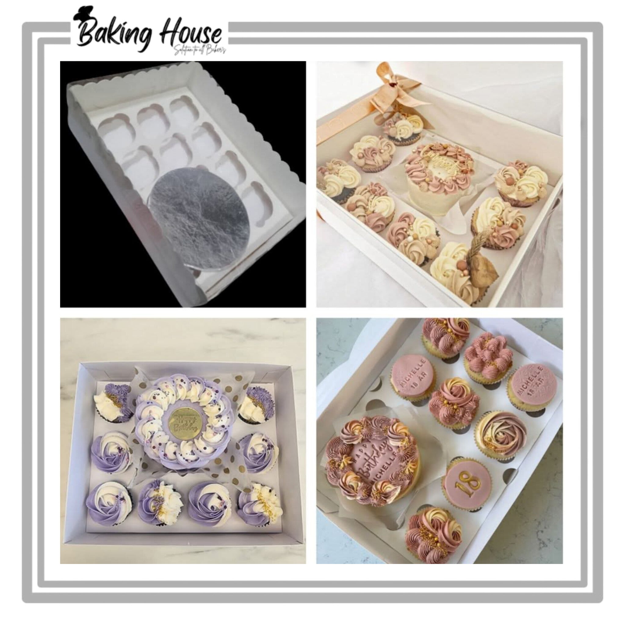 InShot_20250625_232859834-1.jpg 1 Bento 8 Cupcake White Transparent Lid Box - Image 1