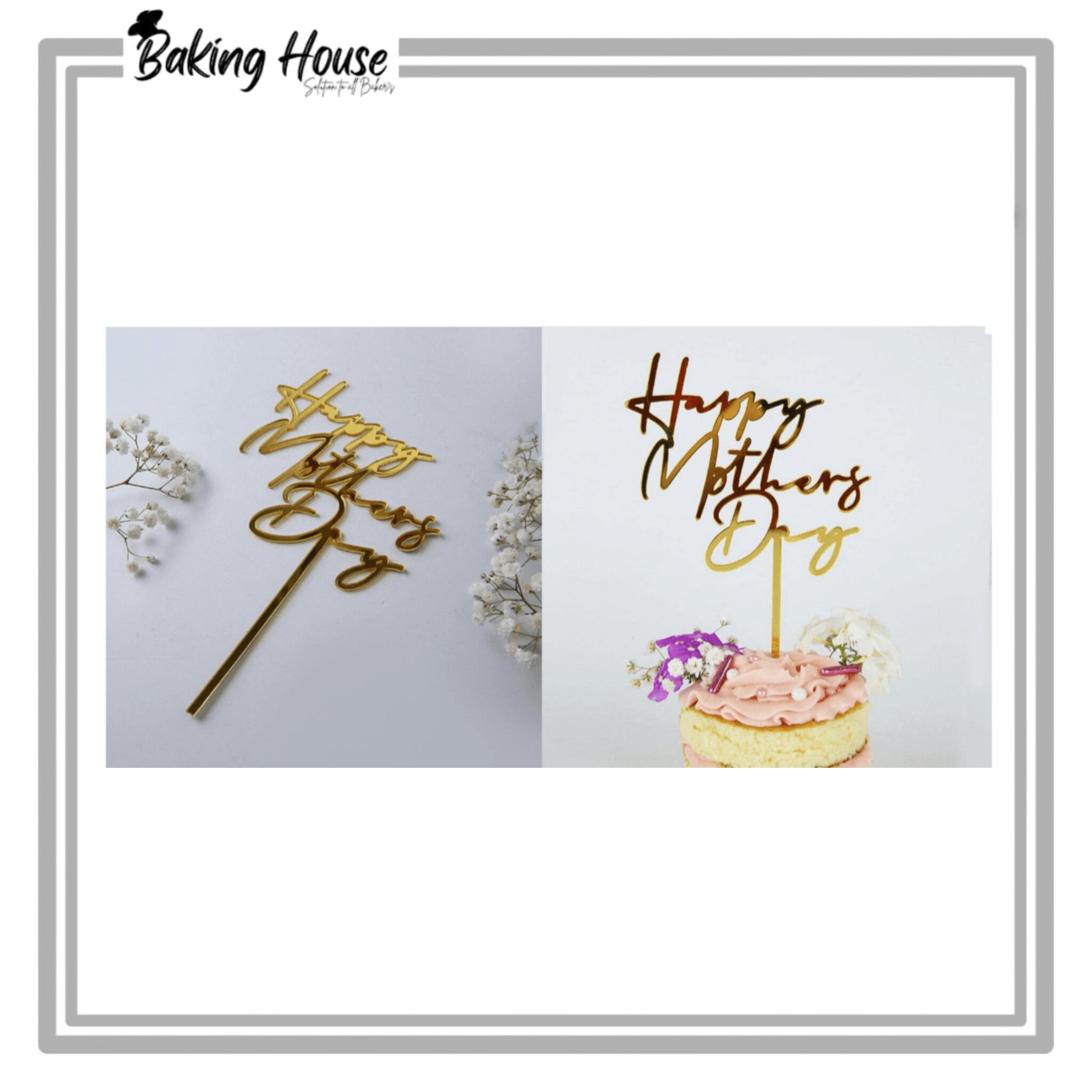 InShot_20250628_012014091-1.jpg Happy Mother's Day Acrylic Cake Topper - Image 1