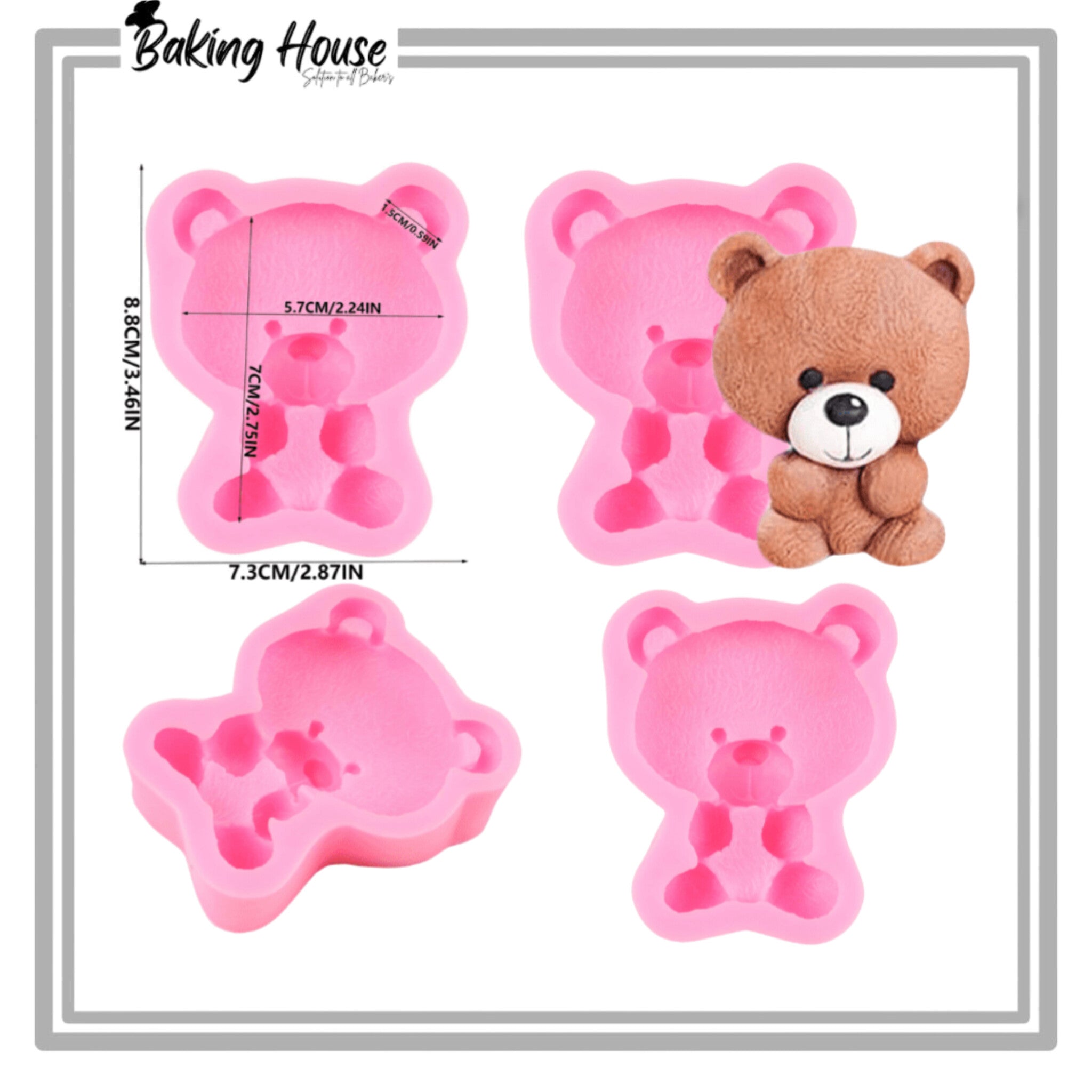 InShot_20250817_174603734-1.jpg Big Bear Silicon Fondant Mould For Cake Decorating - Image 1