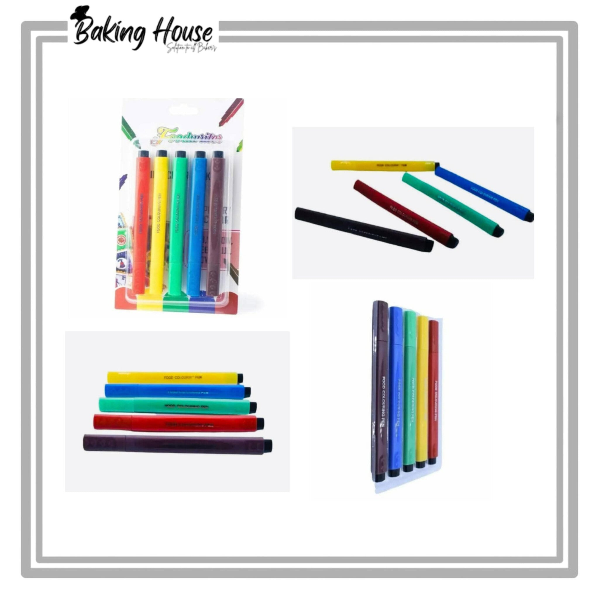 InShot_20250820_024135754-1.jpg 5pcs Multi Edible Cake Marker For Cake Decorating - Image 1