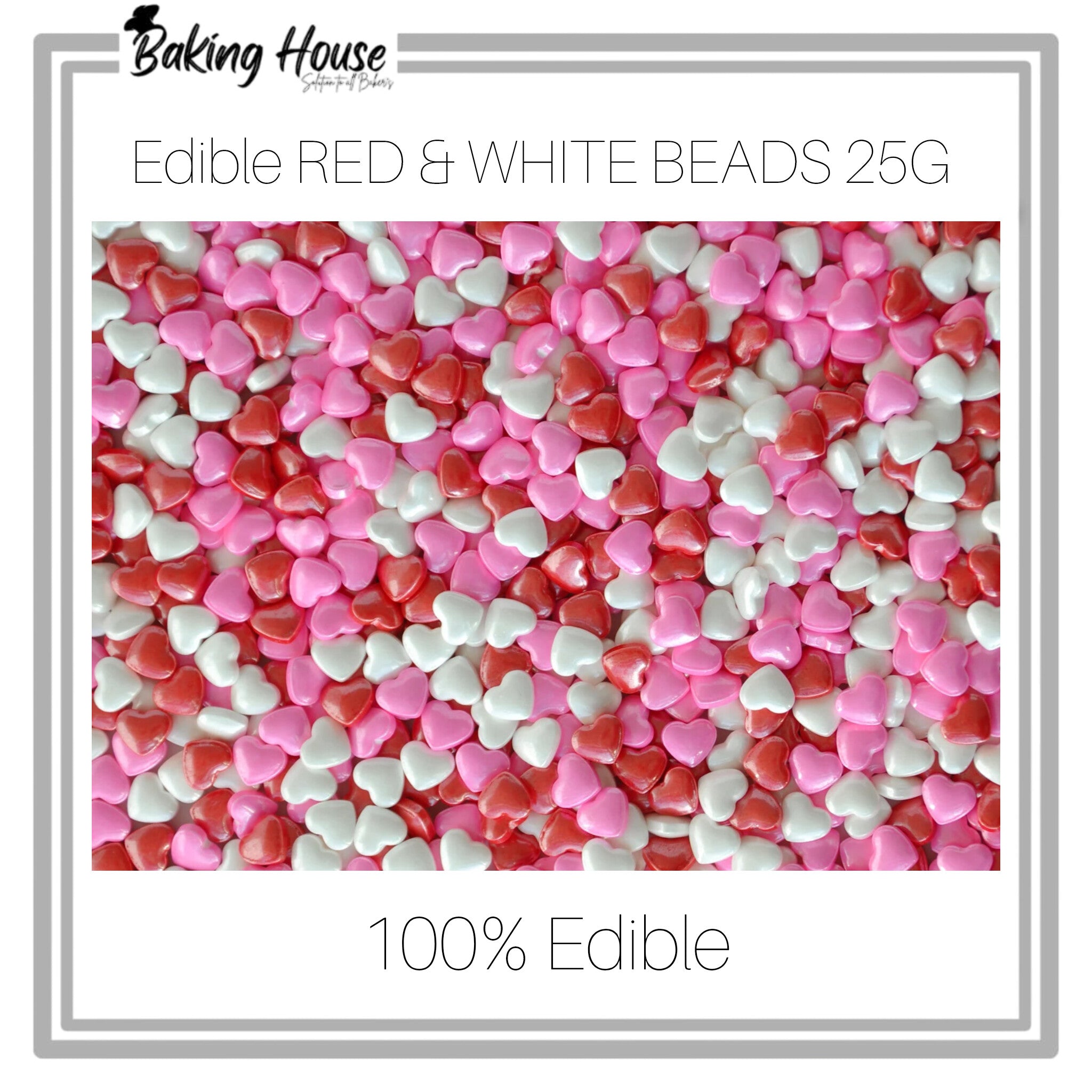 InShot_20250927_184043353-1.jpg Edible Red-Pink-White Mini Heart Brads 25g - Image 1