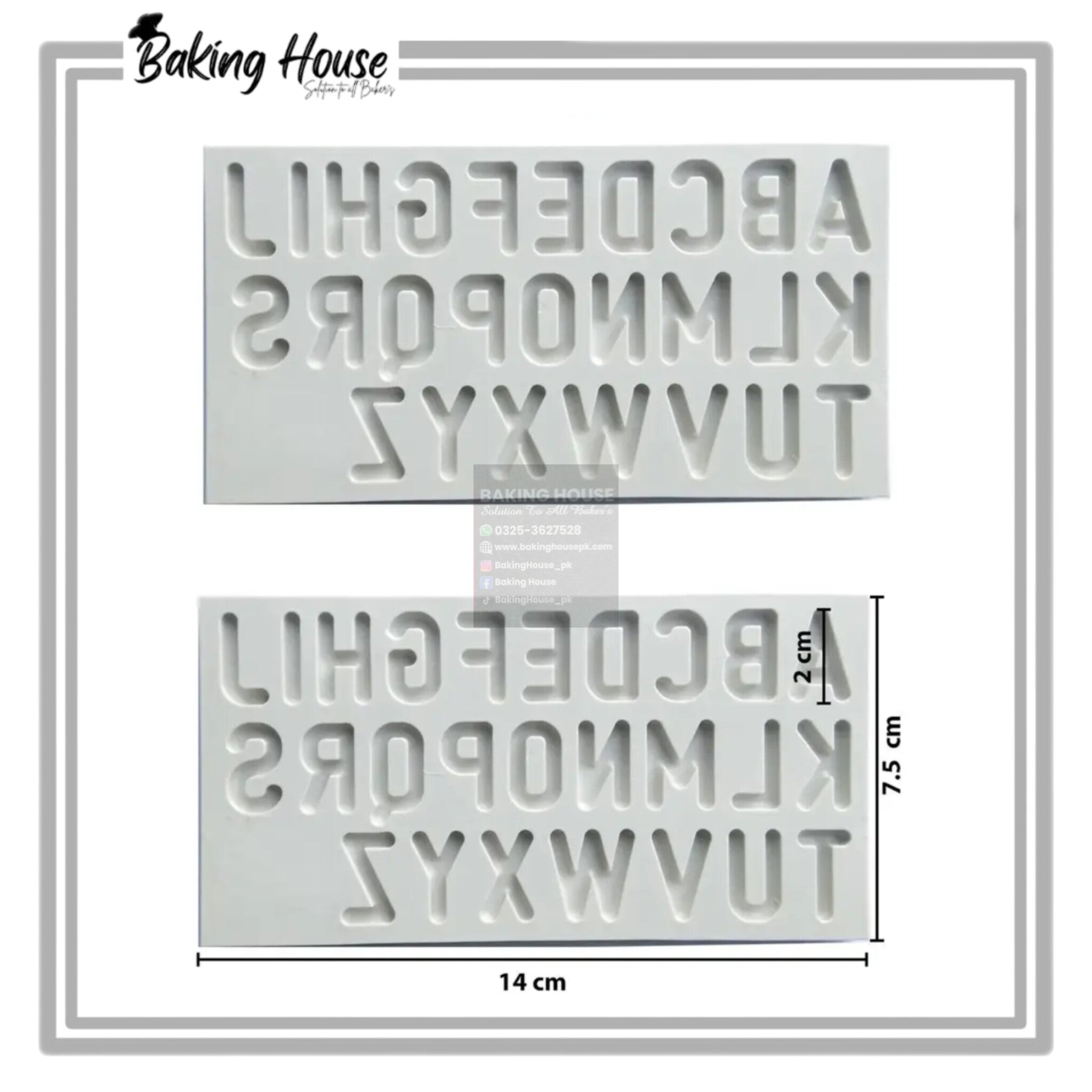 InShot_20251210_023250376-1.jpg Upper Alphabet Silicon Fondant Mould For Cake Decorating - Image 1