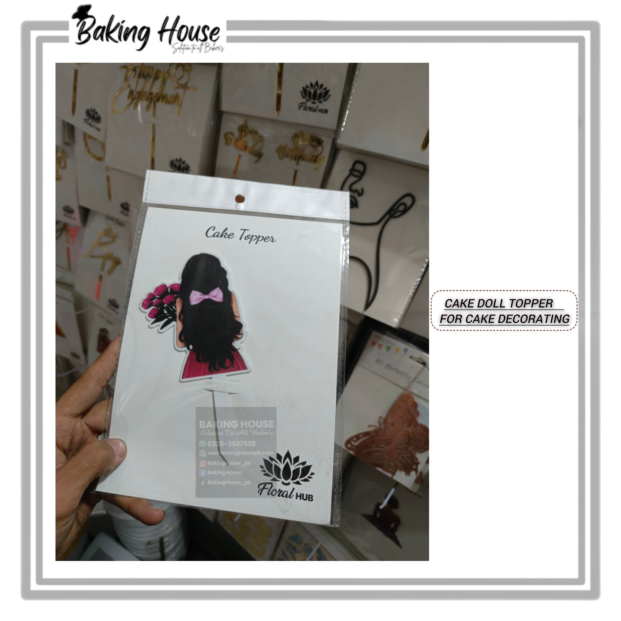 InShot_20251214_224308005-1.jpg Cake Doll Topper For Cake Decorating (D-1) - Image 1
