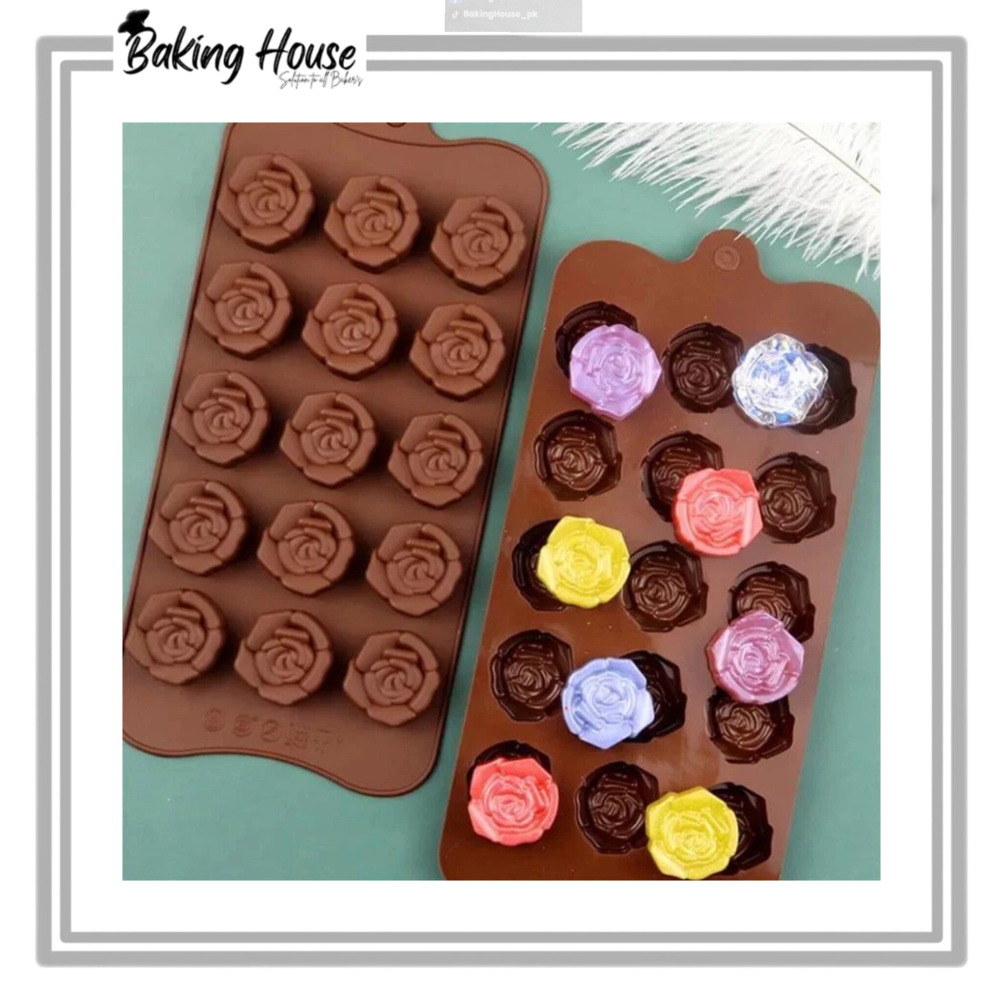 InShot_20260120_030100955-1.jpg 15cavity Flowers Silicon Chocolate Mould - Image 1