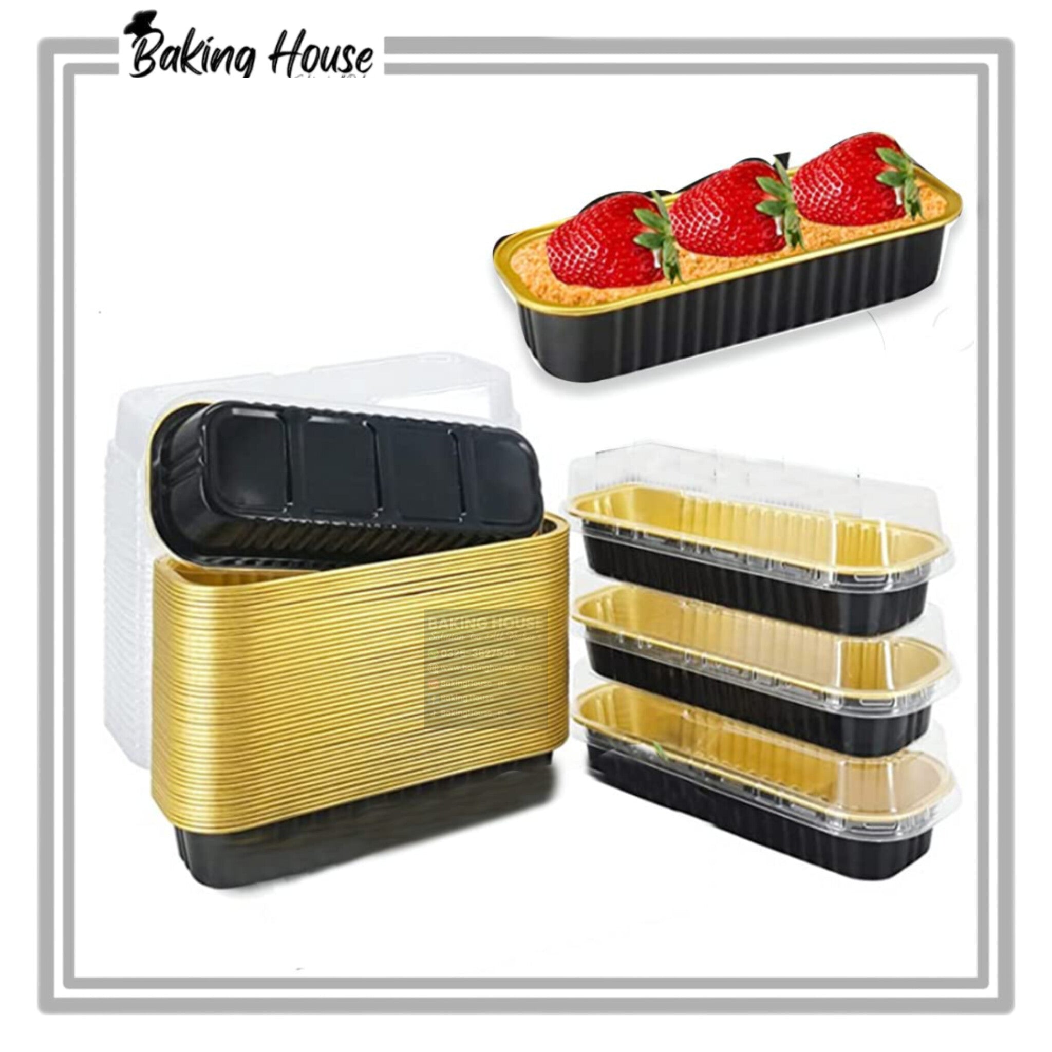 InShot_20260124_054346750-1.jpg 10pcs Black loaf Lid Cake Boxe For Serving Most Trending - Image 1