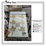 6pcs Mini Nikkah Cake Topper For Cake Decorating