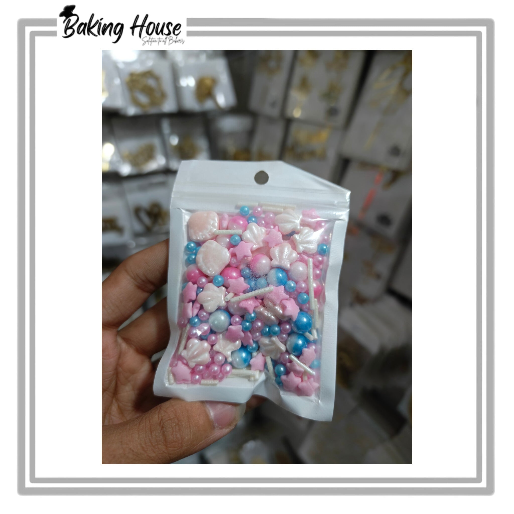 InShot_20260321_194445880-1.jpg Mix Imported Edible Purple Sprinkle For Cake Decorations - Image 1